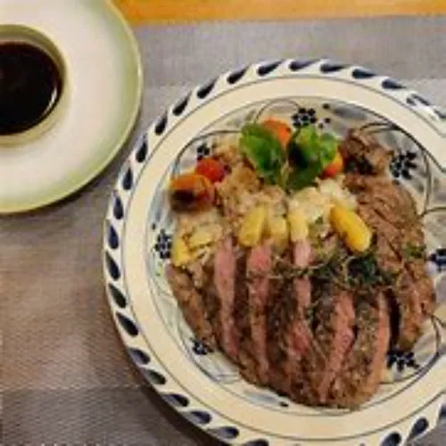 Beef Garlic Fried Rice